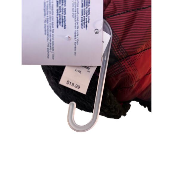 Old Navy Adult Large Quilted Trapper Hat Faux Fur Go Warm New! - Picture 5 of 7